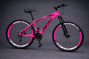 Bicicleta RBX aero ARO 26 - COD.491-37 Neon Rosa